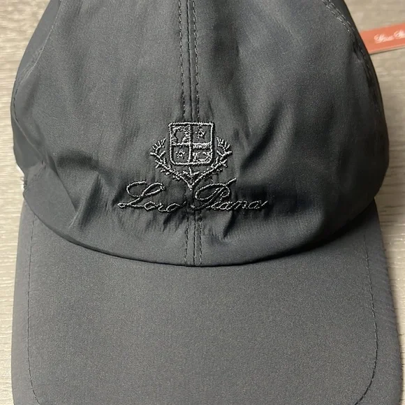 Loro Piana Hat Storm System Dark Grey Baseball Cap | Brand New | Italy | Size M - Picture 4 of 10